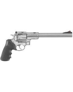 Ruger 5502 Super RedhawkLarge Frame 44 Rem Mag/44 Special 6rd 9.50" Satin Stainless Steel w/Integral Mount Barrel, Satin Cylinder &amp; Frame, Hogue Tamer Monogrip, Transfer Bar Safety, Exposed Hammer