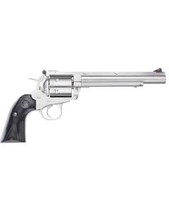 Ruger 0862 Super Blackhawk Hunter Large Frame 44 Rem Mag/44 Special 6rd 7.50" Satin Stainless w/Integral Mount Barrel, Cylinder &amp; Frame, Bisley Black Laminate Grip, Transfer Bar Safety