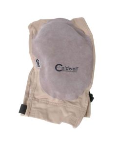 Caldwell 330110 Super Mag Plus Recoil Shield Tan Cloth w/Leather Pad Ambidextrous