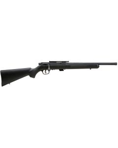 Savage Arms 28702 Mark II FV-SR Full Size 22 LR 5+1 16.50" Matte Black Fluted Threaded Barrel, Matte Black Picatinny Rail Carbon Steel Receiver, Matte Black Fixed Synthetic Stock, Right Hand