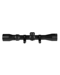 TruGlo TG-853940B TrushotBlack Anodized 3-9x40mm 1" Tube Duplex Reticle w/Rings