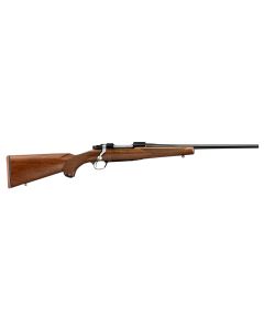 Ruger 37140 Hawkeye Compact 7mm-08 Rem 4+1 16.50" Satin Blued Alloy Steel Barrel, Steel Receiver w/Integral Scope Mount, American Walnut Fixed Stock, Right Hand