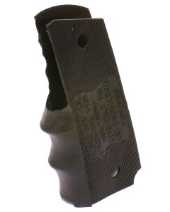 Pearce Grip PG19111 Finger Groove Insert FG Black Rubber for 1911 Government