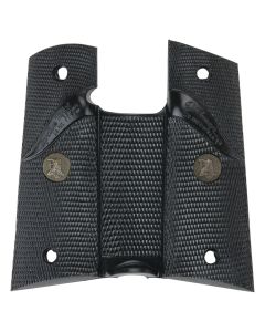 Pachmayr 02919 Signature Grip Wraparound Checkered Black Rubber for Colt MK IV Series 80 Delta Elite