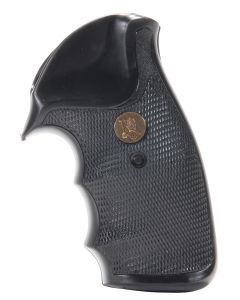 Pachmayr 02521 Gripper Grip Checkered Black Rubber with Finger Grooves for Charter Arms