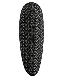 Pachmayr 01317 D750B Decelerator Field Style Recoil Pad Medium Black Basketweave Rubber 1" Thick