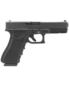 Glock PI2250201 G22 Gen3*CA Compliant 40 S&amp;W4.49" Barrel 10+1, BlackFrame &amp; Slide, Finger Grooved Rough Texture Polymer Grip, Safe Action Trigger