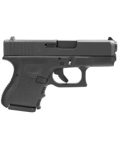 Glock PI2750201 G27 Gen3 Subcompact *CA Compliant 40 S&amp;W3.43" Barrel 9+1, Black Frame &amp; Slide, Finger GroovedTextured Polymer Grip, Safe Action Trigger