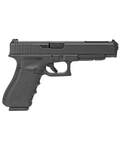 Glock PI3430101 G34 Gen3 Competition *CA Compliant 9mm Luger5.31" Barrel 10+1,Black Frame &amp; Slide, Finger Grooved Rough Texture Grip, Adjustable Sights, Safe Action Trigger