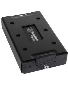 Bulldog BD1150 Car VaultKey Entry Matte Black Powder Coat Steel Holds 1 Handgun 11.30" x 6.90" x 2.50"