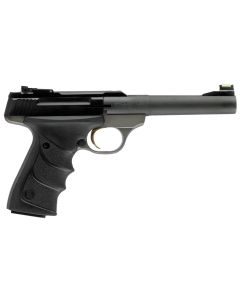 Browning 051448490 Buck Mark Practical *CA Compliant 22 LR 10+1 5.50" Taper Bull Barrel, Matte Black Serrated Steel Slide, Matte Gray Aluminum Frame &amp; Black Ultragrip RX Grips