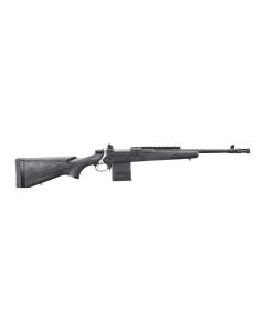 Ruger 6803 Scout308 Win 10+1 16.10" Matte Black Threaded Barrel, Matte Black Steel Receiver w/Picatinny Rail, Black Laminate Fixed Stock, Right Hand
