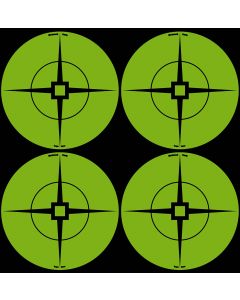 Birchwood Casey 33933 Target SpotsSelf-Adhesive Paper Black/Green 3" Crosshair 40 Pack