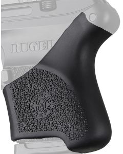 Hogue 18100 HandAll Hybrid Grip Sleeve made of Rubber with Textured BlackFinish for Ruger LCP
