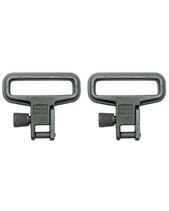 GrovTec US Inc GTSW05 Mil-ForceSwivel Set Rifle 1.25" Black Zinc Phosphate Steel