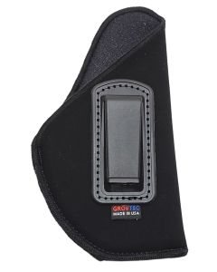 GrovTec US Inc GTHL14112R Inside The PantsIWB Size 12 Black Suede Compatible w/Glock 26/27/33 Belt Clip Mount Right Hand