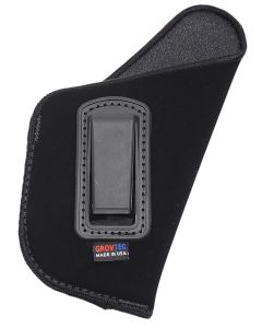 GrovTec US Inc GTHL14116R Inside The PantsIWB Size 16 Black Suede Belt Clip Fits Large Semi-Auto 3-4" Barrel Right Hand
