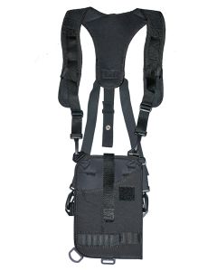 GrovTec US Inc GTHL14902R Trail PackShoulder Black Nylon Harness Fits Med/Lg DA Revolver Ambidextrous