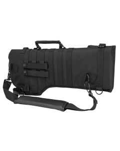 NcStar CVRSCB2919B VISM AR-15 Tactical Scabbard Adjustable Carry Handle Fits Most Rifle/Carbines Grommet Drainage