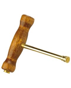 Traditions A1206 T-Handle Ball/Bullet Starter Multi Caliber Wood w Brass Rod