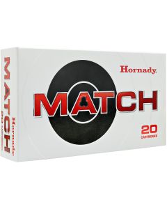 Hornady 8105 Match308Win 178gr Boat Tail Hollow Point 20 Per Box/10 Case
