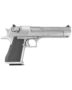 Magnum Research DE44CABC Desert Eagle Mark XIX *CA Compliant 44 Rem Mag 6" 8+1 Brushed Chrome Carbon Steel Frame &amp; Cylinder Black Polymer Grip