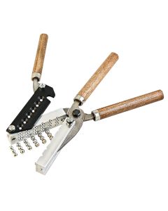 Lee Precision 90192 Mold 000 Buckshot with Handle 70 gr 12 Gauge Steel w/Wood Handle Capacity 2 Bullets