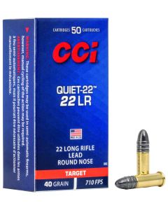 CCI 960 Quiet-2222LR 40gr Lead Round Nose 50 Per Box/100 Case