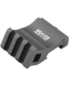 Weaver Mounts 99671 Offset Rail AdapterBlack Anodized 0 MOA
