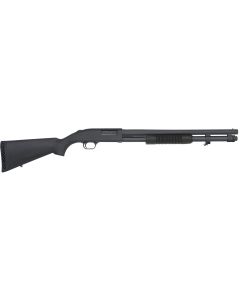 Mossberg 51660 590A1 Tactical 12 Gauge 8+1 3" 20" Heavy-Walled Barrel, Parkerized Finish, Drilled &amp; Tapped Receiver, Mil-Spec Construction w/Metal Trigger Guard &amp; Safety, Synthetic Stock