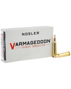 Nosler 65155 Varmageddon22-250Rem 55gr Flat Base Tipped 20 Per Box/10 Case