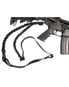 Blackhawk 70GS12BK Storm Rifle Sling Black Nylon Webbing 1.25" Wide Single-Point Design