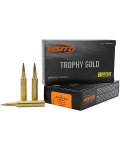 HSM 264WM140VLD Trophy Gold Extended Range 264 Win Mag 140 gr Berger Hunting VLD Match 20 Per Box/ 20 Case
