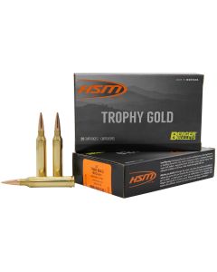 HSM 7MAG168VLD Trophy Gold Extended Range 7mm Rem Mag 168 gr Berger Hunting VLD Match 20 Per Box/ 20 Case