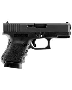 Glock PI3650201FGR G36 Gen3 Sub-Compact 45 ACP 6+1 3.78" Polygonal Rifled Barrel, Matte Black Serrated Slide, Black Polymer Frame w/Picatinny Rail, Black Textured Finger Grooved Polymer Grip