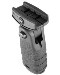 Mission First Tactical RFG React Vertical Grip Folding Black Polymer for AR-Platform