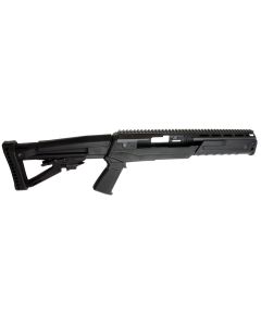 Archangel AA1430 Sparta Conversion Stock Black Synthetic 4 Position Collapsible with Pistol Grip for Ruger Mini-14, Mini Thirty