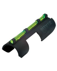 HiViz MPBTAC MPB-TAC Plain Barrel Snap-On Front SightBlack | Green/Red Fiber Optic