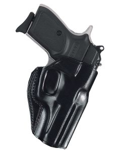 Galco SG652B StingerOWB Black Leather Belt Loop Fits S&amp;W M&amp;P Shield Fits S&amp;W M&amp;P Shield Plus Fits S&amp;W M&amp;P Shield 2.0 Right Hand