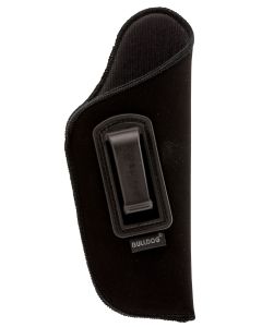 Bulldog DIP815 DeluxeIWB Black Suede Like Belt Clip Fits Beretta 92/Glock 20/2-3" Barrel Right Hand