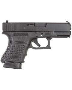 Glock PG3050201 G30 Gen4 Subcompact 45 ACP3.78" Barrel 10+1, Black Frame &amp; Slide, Finger Grooved Rough Texture Grip, Modular Backstrap, Reversible Mag. Catch, Safe Action Trigger