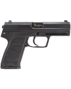 HK 81000318 USP V7 LEM 40 S&amp;W Caliber with 4.25" Barrel, 13+1 Capacity, Overall Black Finish, Serrated Trigger Guard Frame, Serrated Steel Slide &amp;Polymer Grip Includes 2 Mags