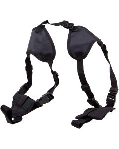 Bulldog WSHD20 Deluxe Shoulder Harness Black Nylon Harness Fits Ruger LCP/Glock 42/2-3" Barrel Ambidextrous