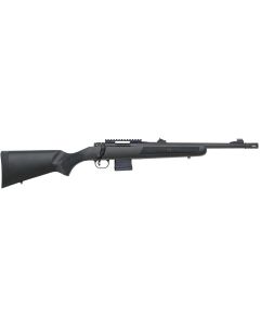 Mossberg 27716 MVP Patrol 5.56x45mm NATO 10+1 16.25" Matte Blued 16.25" Medium Bull Barrel Matte Blued Steel Black Fixed Pillar-Bedded Stock Right Hand