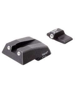 Trijicon 600282 Bright &amp; Tough Night SightsGreen/Tritium White Outline Front Sight-Green/Tritium White Outline Rear Sight H&amp;K .45C/P30/VP9