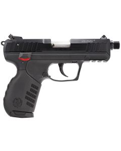 Ruger 3604 SR2222 LR 10+1 3.50" Satin Stainless Threaded Barrel, Black Anodized Serrated Slide, Black Polymer Frame w/Picatinny Rail, Black Polymer Grip, Right Hand