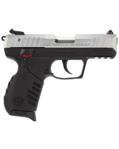 Ruger 3607 SR2222 LR 10+1 3.50" Satin Stainless Steel Barrel, Silver Anodized Aluminum Serrated Slide, Black Polymer Frame w/Picatinny Rail Frame, Black Polymer Grips