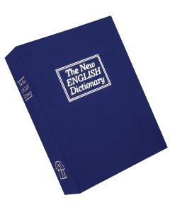 Bulldog BD1180 Deluxe Diversion Book Safe Combination Entry Blue Steel Holds 1 Handgun 7.75" L x 10.50" W x 2.50" D