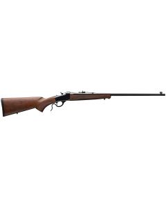 Winchester Guns 524100102 Model 1885 Low Wall Hunter 22 LR 1rd 24" Octagon Barrel Brushed Polish Blued Rec Satin Walnut Fixed Pistol Grip Stock Right Hand (Full Size)