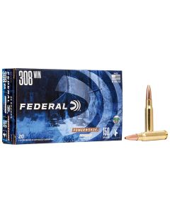 Federal 308150LFA Power-Shok Copper 308Win 150gr Copper Hollow Point 20 Per Box/10 Case